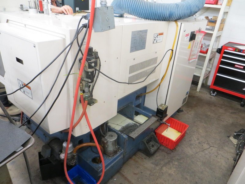 Miyano LZ-01R 2-Axis CNC Chucker Lathe, Fanuc 21i-T Control, Collet Chuck, 12-Station Turret with Live Milling Capability- Auction Item