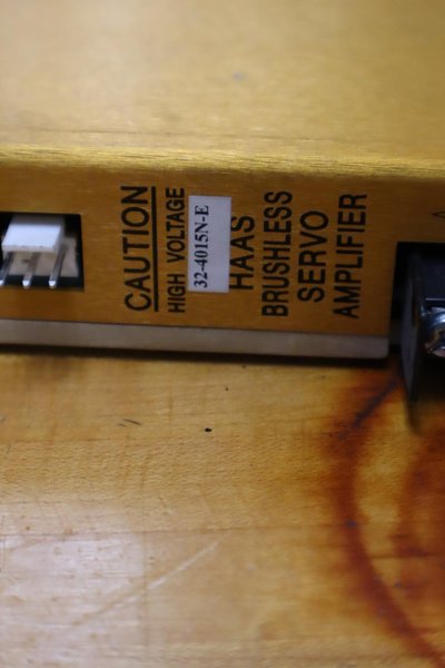 Used Haas 32-4015N-E Brushles Servo Amplifier