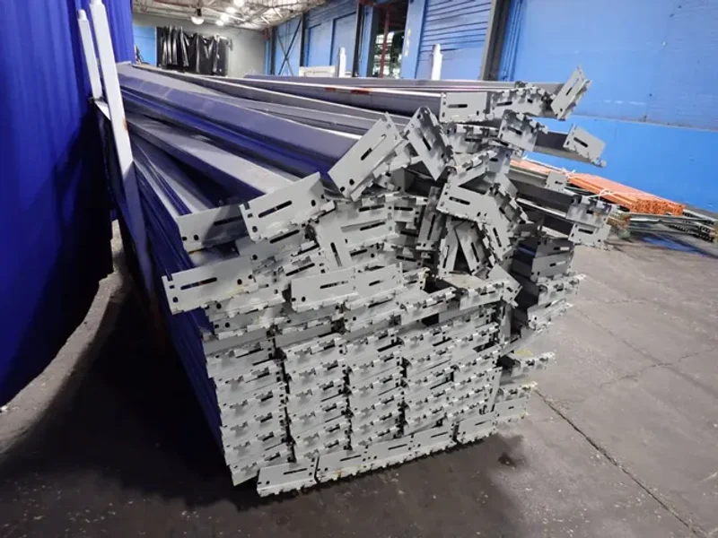 120" X 8" PALLET RACKING BEAMS