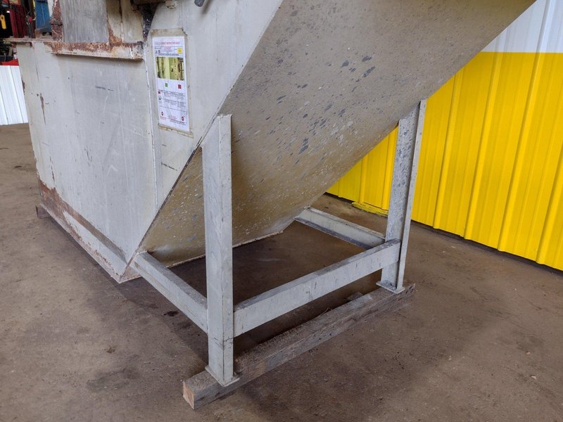 1500 CFM WARD-DEVANSCO MODEL #DV-18015 WET TYPE DUST COLLECTOR: STOCK #18630