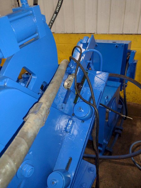 6&quot; x 6&quot; ANGLE - CONTROLLED AUTOMATION FABRILINE AUTOMATIC PUNCH AND SHEAR ANGLE LINE: STOCK #16465