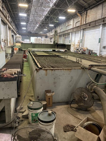 144" X 336" FLOW 60,000 PSI FLOW WATER JET CUTTING SYSTEM. STOCK #0119926