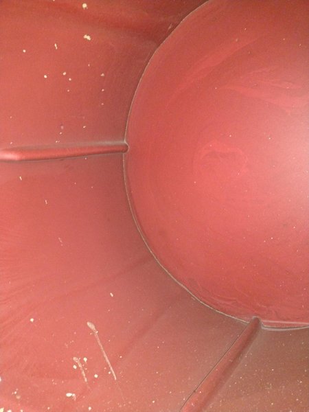 2 HP BOWL TYPE GLOBE ROTATING TUMBLE/POLISH MACHINE: STOCK #23707