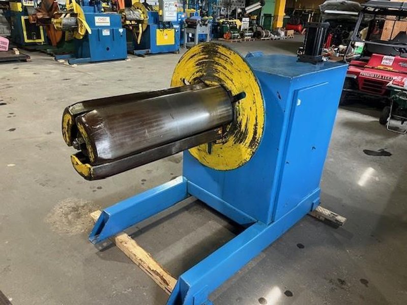 6,000# x 34&quot; AMERICAN STEEL LINE NONMOTORIZED UNCOILER STOCK # 3788