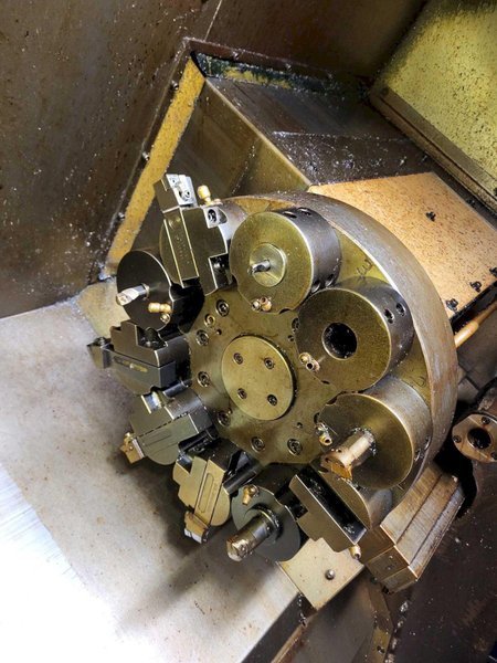 Haas HL-2 Big Bore CNC Lathe, 1997