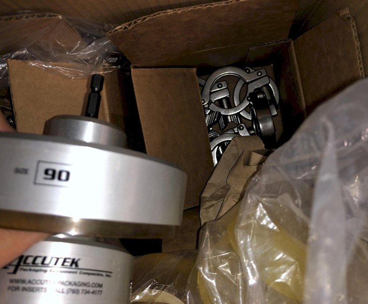 Accutek E-SPF Series 02-101-000 Single Head Electric Servo Driven Piston Filler Package