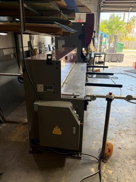 8′ x 10 Ga GMC HS-0810 MD Hydraulic Shear, 2022 – Manual Back Gauge