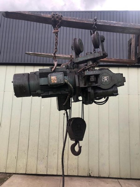 5 TON ELECTRO LIFT CRANE TROLLEY STOCK# 2203