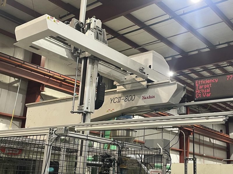 Turnkey 720‑Ton Nissei PH660S420B Injection Molding System with Yushin Robot &amp; QC Cell