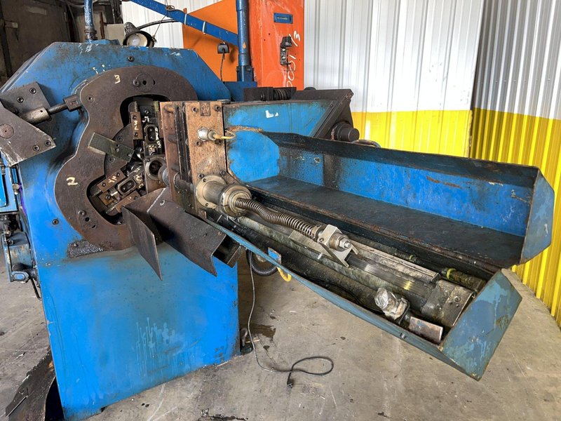 3&quot; KINEFAC MODEL #MC-6-F &quot;KINE-ROLLER&quot; 3-DIE AUTOMATIC THREAD ROLLER THREADER: STOCK #17073