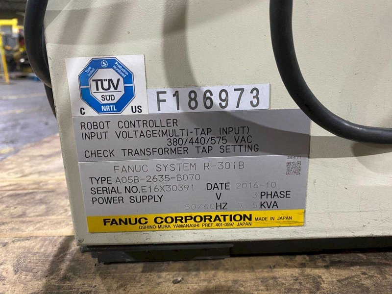 FANUC R-2000iC/210F w/ R-30iB Controls REFURBISHED NO PENDANT OR CABLE