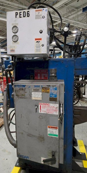BRITISH FEDERAL 360 KVA SPOT WELDER 100 THERMAL KVA 440 VOLT USED
