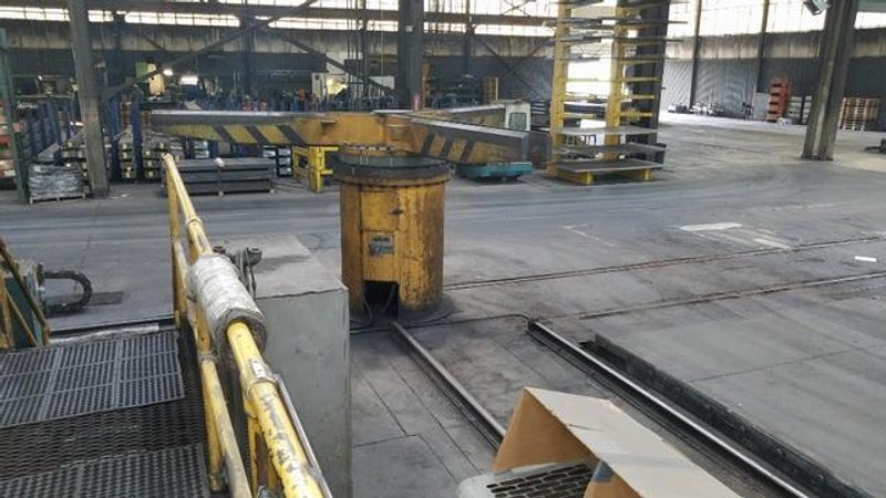 60" x .375" x 40,000# Automatic Feed Cut-to-Length Line with Edge Deburr