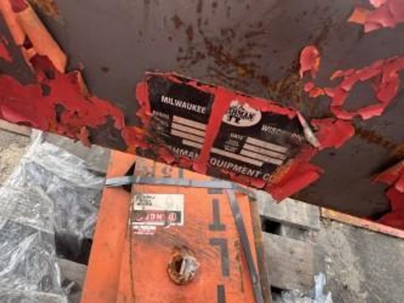 10,000# X 96&quot;L X 72&quot;W BUSHMAN SHEET LIFTER STOCK# 4074