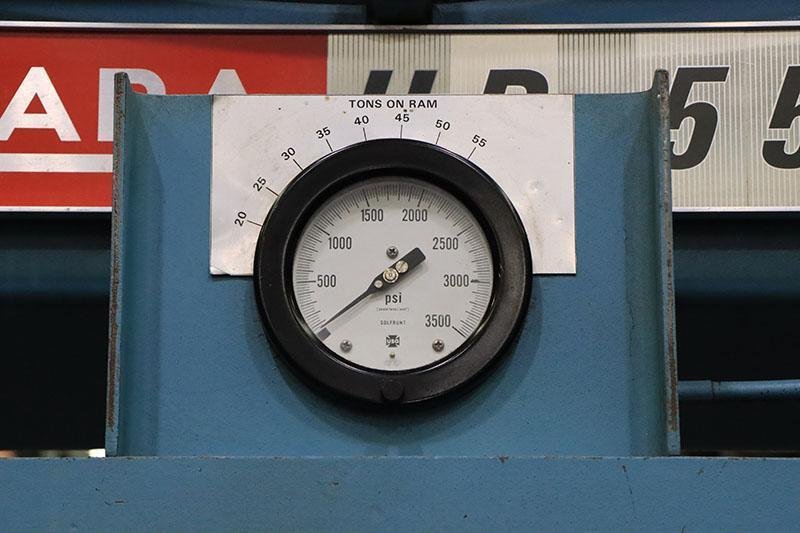 55 Ton x 8 Ft NIAGARA Hydraulic Press Brake, Model HD55-6-8