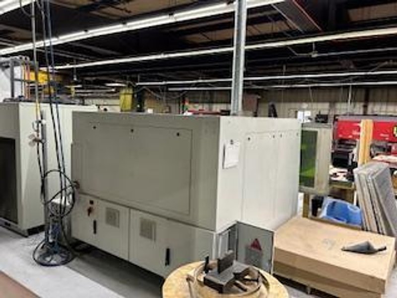 1,000 Watt 4′ x 4′  IPG Laser Cube CNC Fiber Laser, 2014