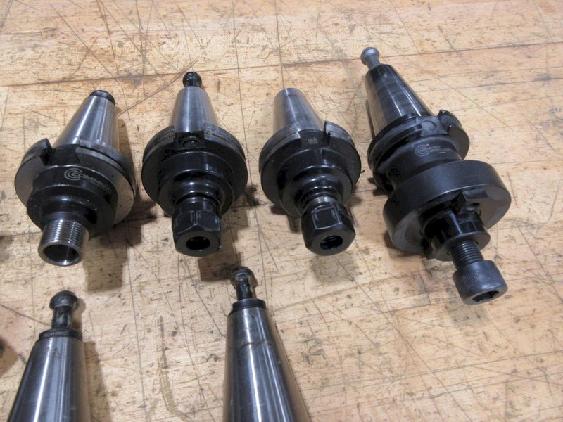CAT40 Tool Holders - Various Types - ER16/32, Shell Mill, Endmill, Boring- Auction Item