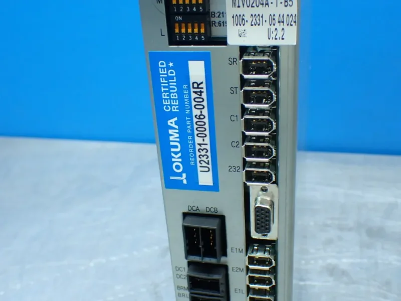 OKUMA SERVO CONTROLLER DRIVE UNIT  -  MIV0204A-1-B5