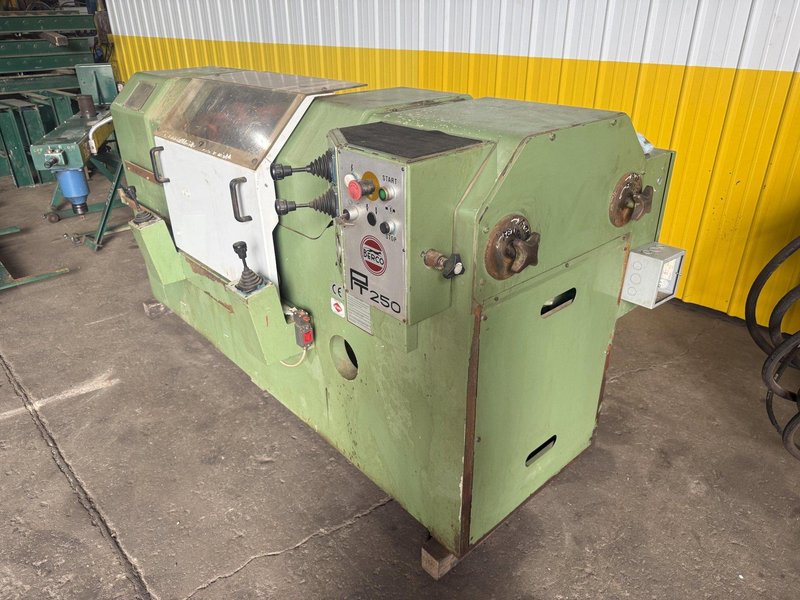 2001 BERCO PT250 TRACK PRESS WITH WTC TRACKMASTER IMPACT WRENCH &amp; CONVEYOR: YOBRO #24374