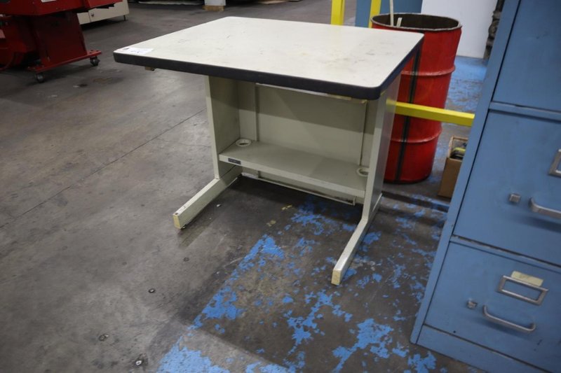 Small Office Side Table with Lower Shelf- Auction Item