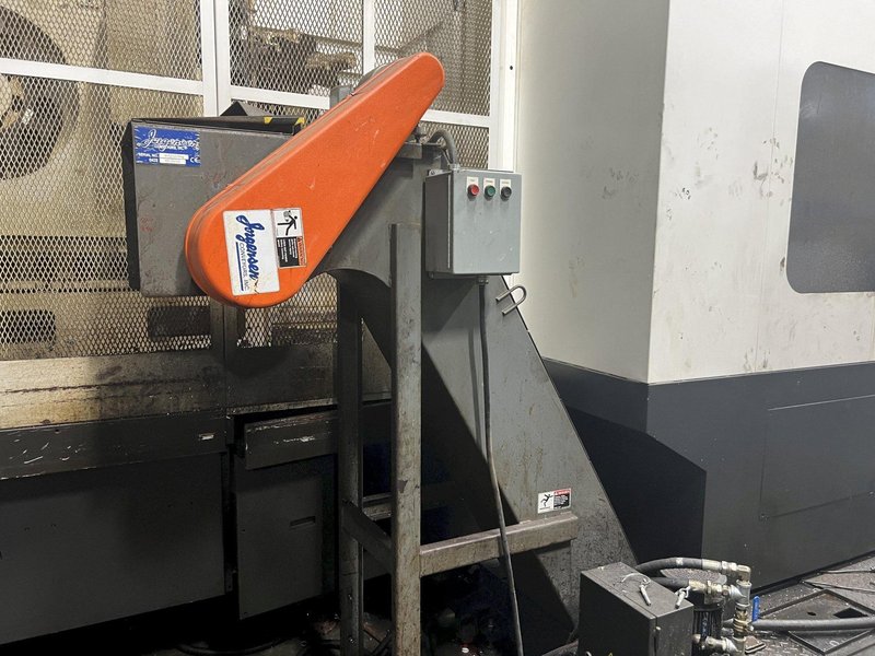 Hyundai Wia #KH1000, CNC horizontal machining center, 82.6&quot; X, 53.1&quot; Y, 55.1&quot; Z, 8000 RPM, 35 HP, CT50, Fanuc, 2010 - LOW PRICE