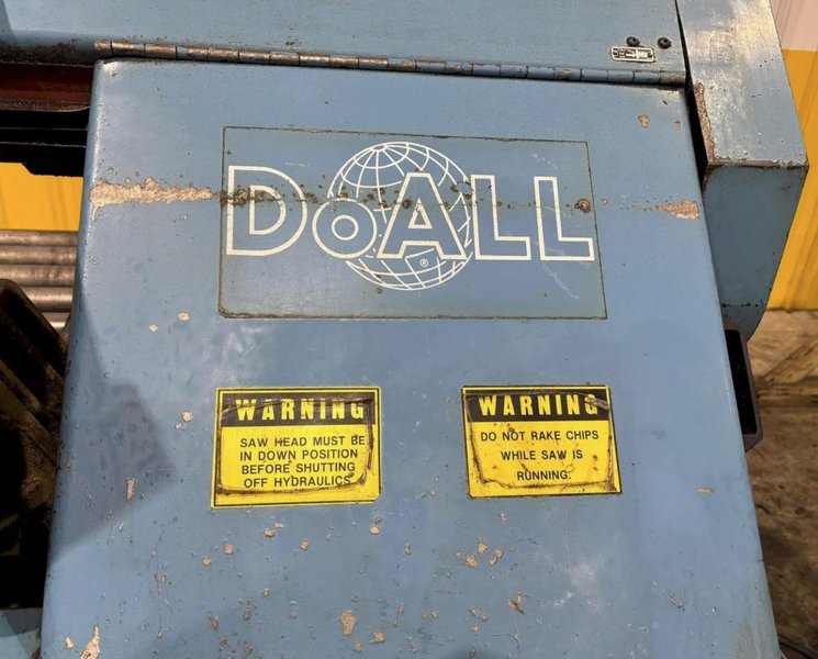 13" X 13" DOALL C-3300NC AUTOMATIC HORIZONTAL BANDSAW. STOCK # 1109625