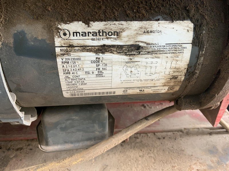 5 TON WELDWIRE TANK TURNING ROLL SET: STOCK #81016