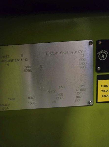 Clark NPR22 Narrow Aisle Reach Forklift, 2020 – 4,500 LB Capacity, 36V Electric, Stand-Up Rider, Triple Mast (2)