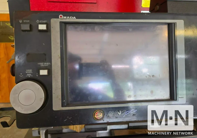 143 Ton 10' Amada HDS-1303NT CNC Hydraulic Press Brake, 2011 w/ Back Gauge