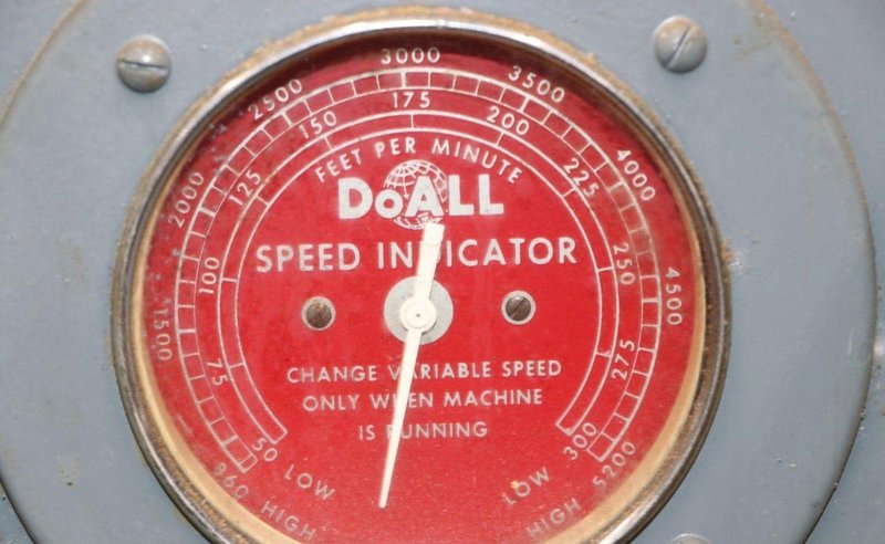 36&quot; DOALL MODEL #3613-1 VERTICAL BANDSAW: YOBRO #24515