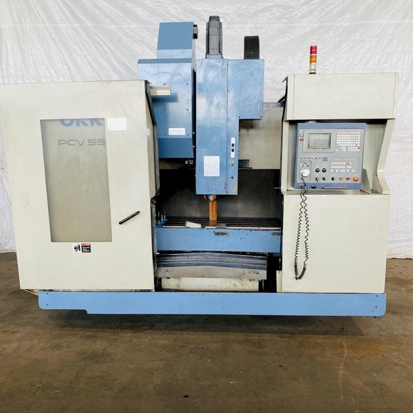 OKK PCV 55 CNC VERTICAL MACHINING CENTER. STOCK # 0633821
