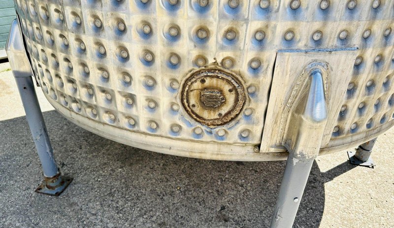 Perma-San 1000 Gallon Jacketed Stainless Steel Storage Tank / Vessel