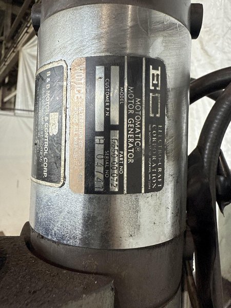 MOORE NO. G18 JIG GRINDER W/ CABINET OF TO0LING. STOCK # 0774725