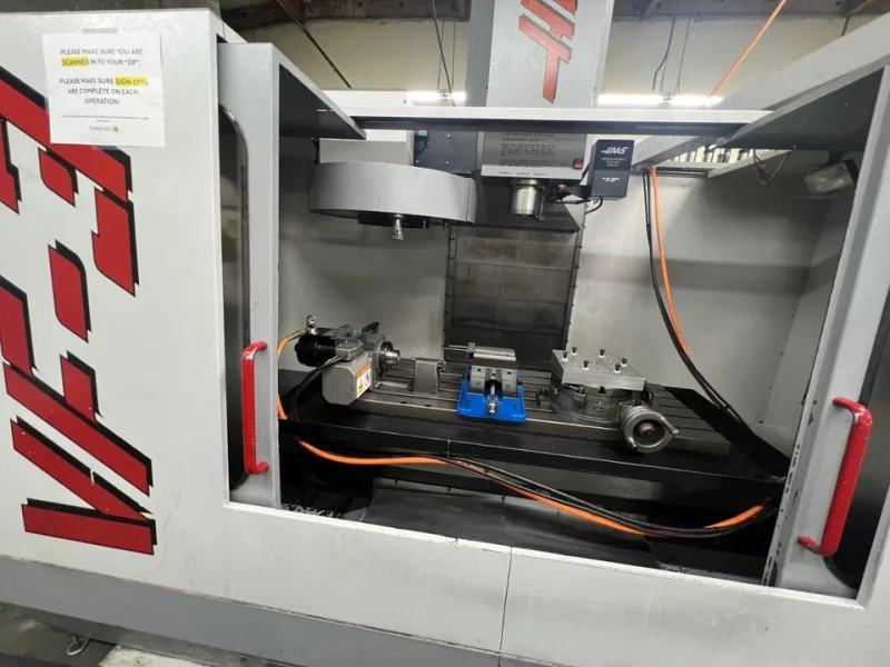 1996 Haas VF-3B CNC Vertical Machining Center | Geared Head | One-Owner | New Spindle 2018 | Under Power | $21,500