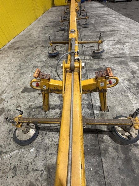 8,000 LBS X 60&#039; X 8&#039; ANVER MODEL  82001216 (E800M16-642A-8/53) VACUUM SHEET LIFTER, 2015: STOCK 22458