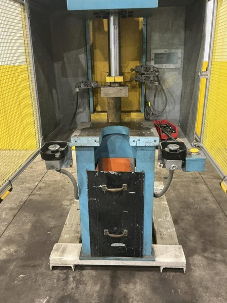 15 TON MULTIPRESS MODEL #FW4H-150M-C461 HYDRAULIC PRESS 12" STROKE : YOBRO #25895