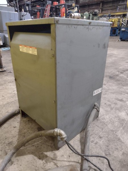 50 KVA SQUARE D 240/480 VOLT TRANSFORMER: YOBRO #25435
