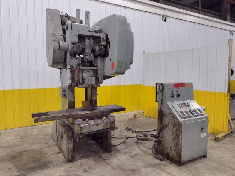 60 TON BLISS MODEL #C-60 OBI STAMPING PUNCH PRESS 8&quot; STROKE: STOCK #23462