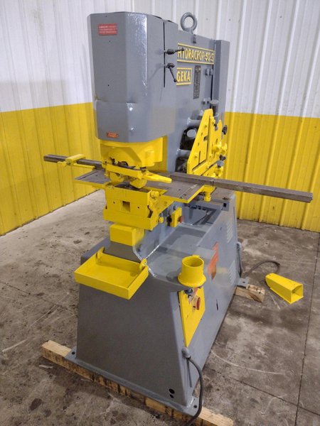 50 TON GEKA MODEL #HYD-50-S HYDRUALIC IRONWORKER: YOBRO #23976