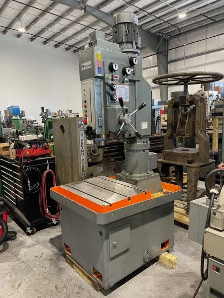 WILTON 2475  33” Drill Press Power Downfeed HD Base#6895