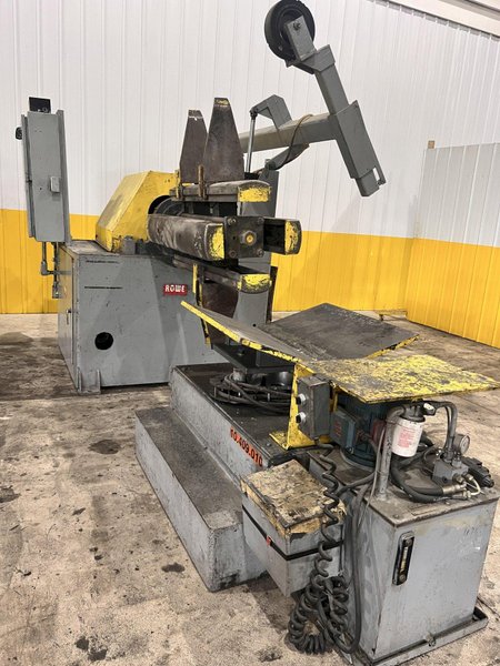 40” X 12,000 LBS X .110” ROWE COIL REEL, CAR, &amp; STRAIGHTENER FEED LINE: STOCK #  21624