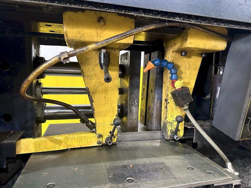 12" X 12" HYD-MECH MODEL #H12-P HORIZONTAL AUTOMATIC BAND SAW: STOCK #20042