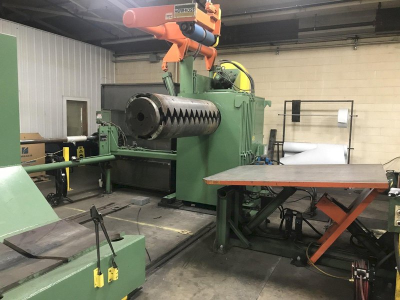 60" X .105" X 40,000 LB HERR VOSS HIGH SPEED CUT TO LENGTH LINE : YOBRO 26152