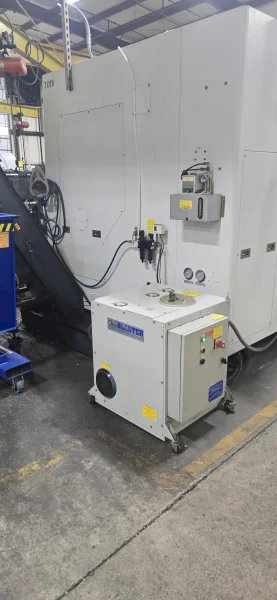 2013 MIGHTY VT40B+M/2000 CNC LATHE CAXIS LIVE TOOLING WITH 7.4" BAR CAPACITY &amp; (2) 24" CHUCKS