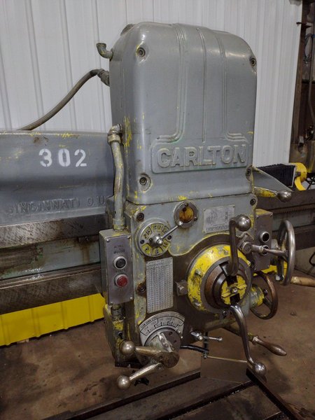 4&#039; X 11&quot; CARLTON MODEL #1A RADIAL ARM DRILL PRESS: STOCK #18320