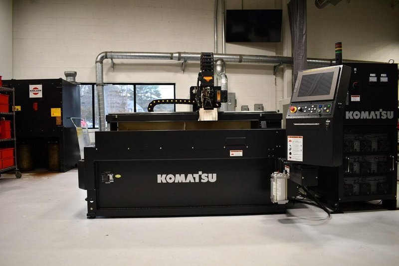 6′ X 12′ Komatsu TFP612-3 3 Series CNC Oxyfuel-Plasma Cutting System, 2023 –  Komatsu 300 Amp, Warranty