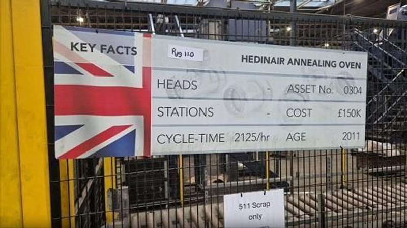 4-ZONE HEDINAIR NON-FERROUS HEAT TREAT ANNEALING OVEN &amp; SMALL BATCH OVEN