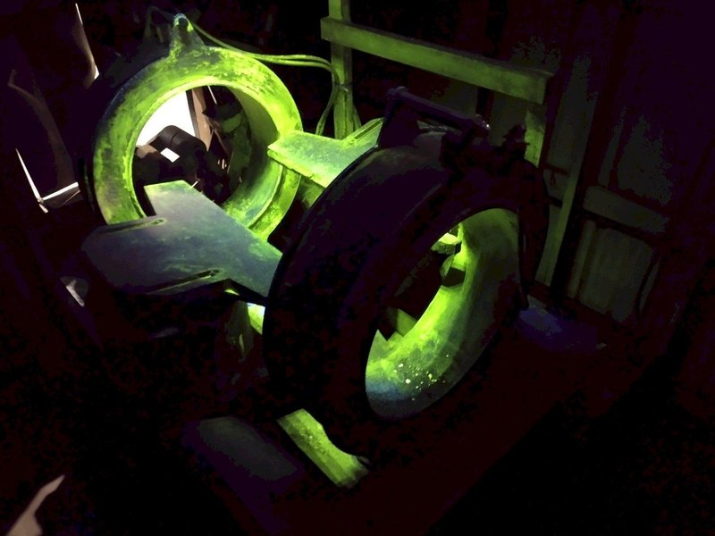 16&quot; PIPE OIL-PATCH-TECHNOLOGIES (OPT) (NEW 2015) MODEL #TDS-150 MAGNETIC PARTICLE PIPE &amp; TUBE INSPECTION MACHINE SYSTEM: STOCK #19389