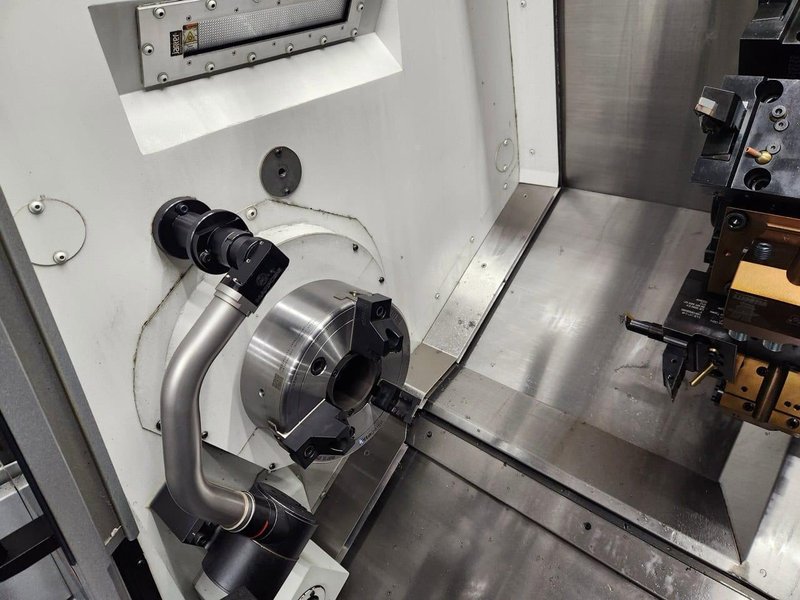 Okuma LB-3000 EXII MYW CNC Lathe, 2023 – Big Bore, Sub Spindle, Live Tooling, Parts Catcher