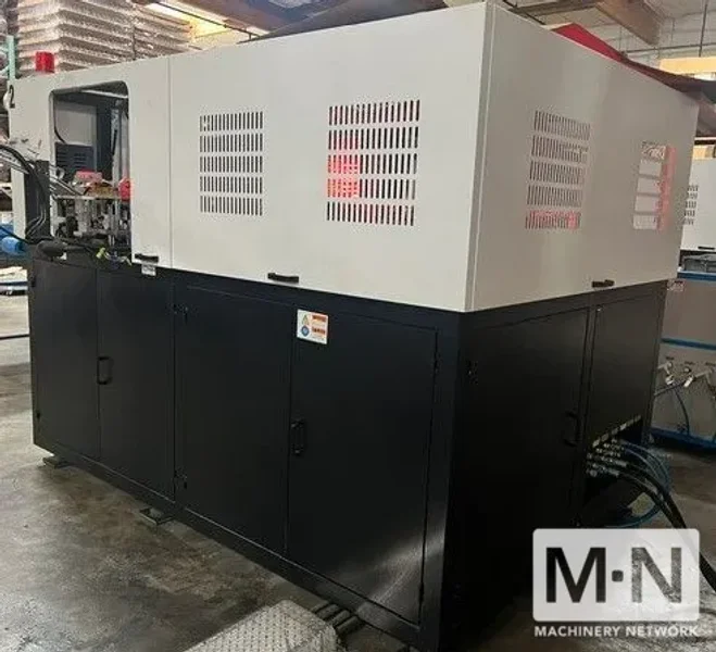 DUAL CAVITY FILL PET BLOW MOLDING MACHINE MODEL ECO-2LH MFG 2021